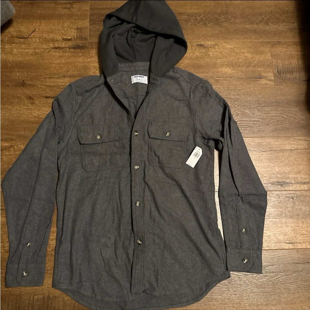 Old Navy hooded shirt